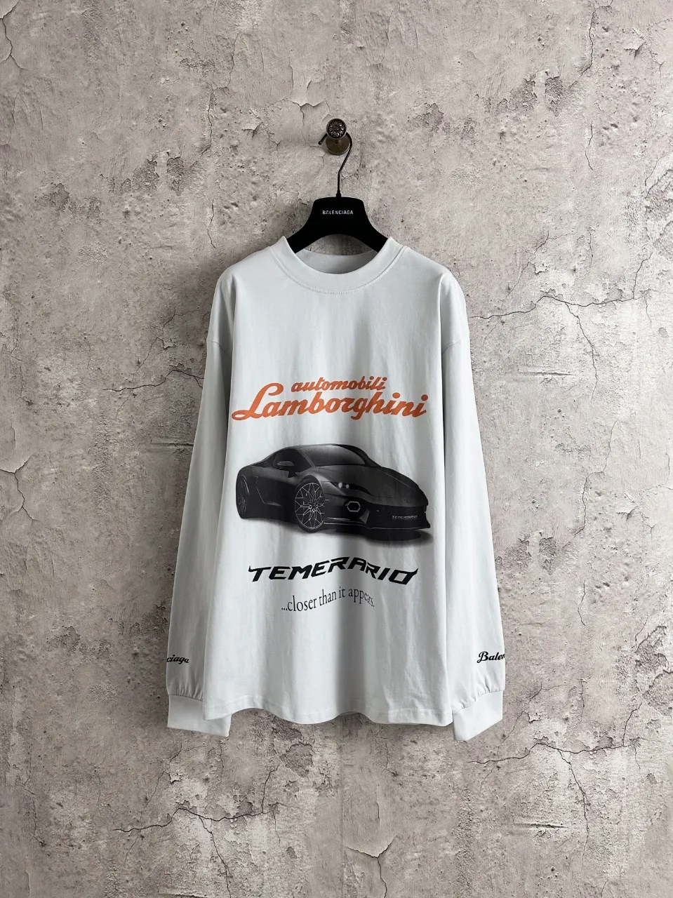 Balenciaga x 💰P125 ：Light Gray Size:xs-l